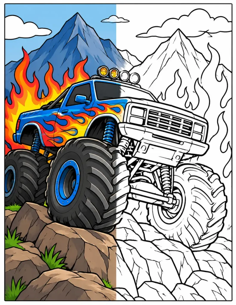 Vehicle Coloring Pages