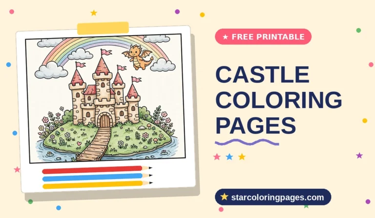 Castle Coloring Pages