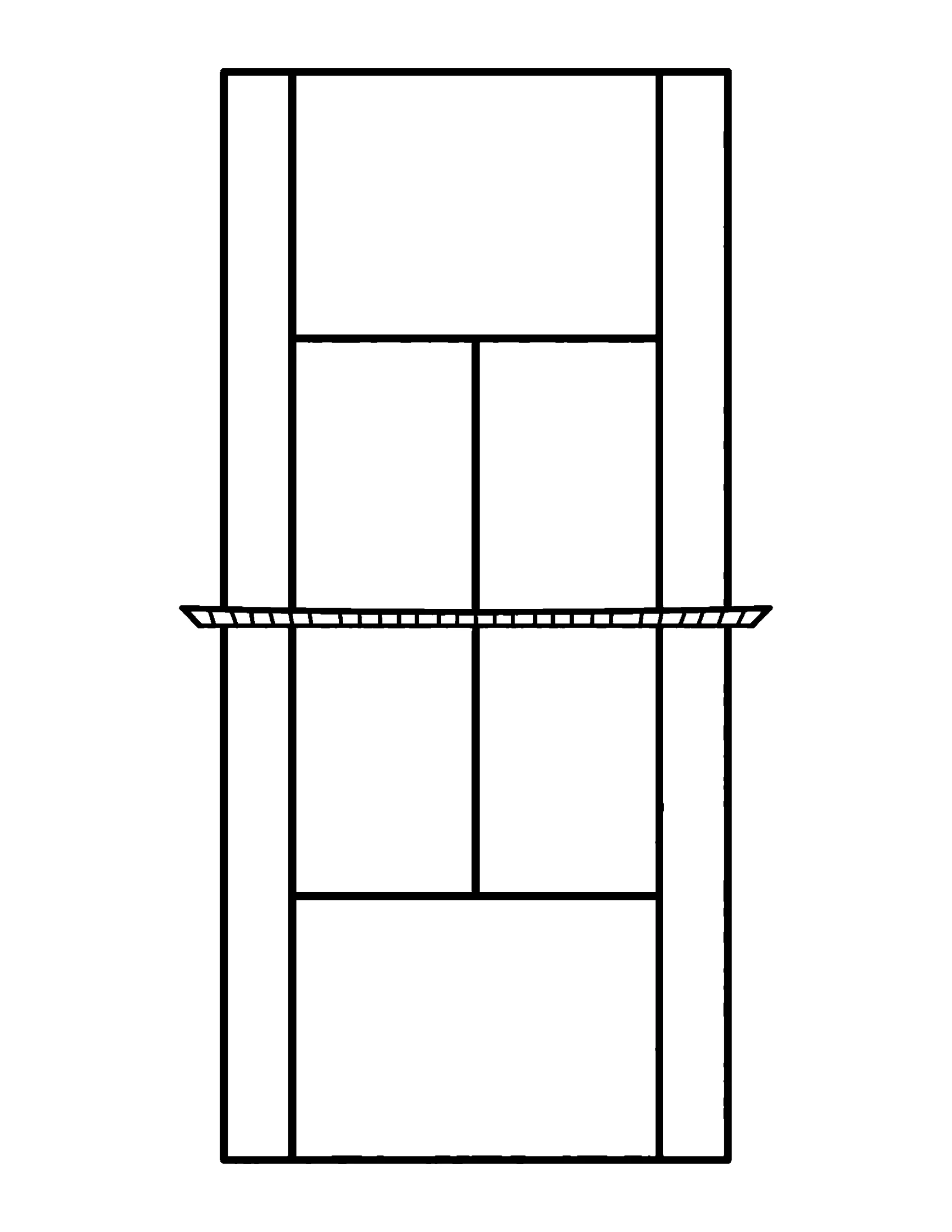 Tennis Court From Above colouring page