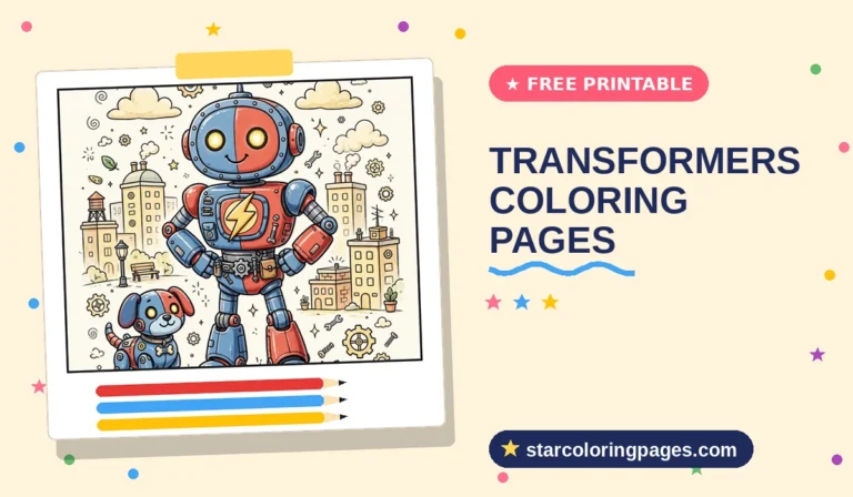 Transformers Coloring Pages